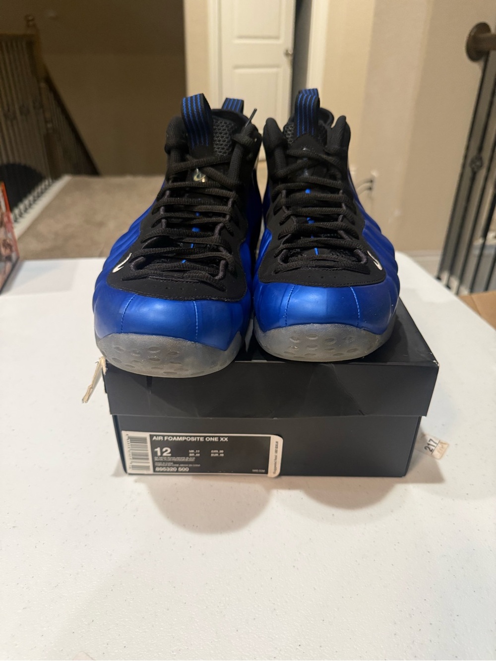 Size 12 - Nike Air Foamposite One XX Royal